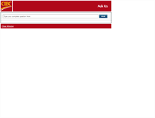 Tablet Screenshot of cibc.intelliresponse.com